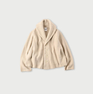 Float Boiled Shawl Collar Blouson