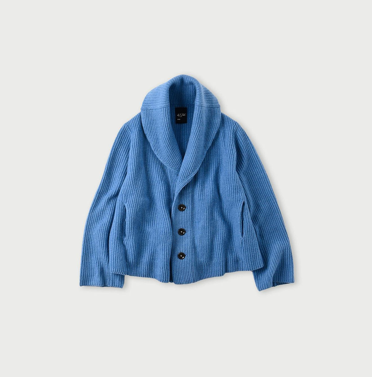 Float Boiled Shawl Collar Blouson