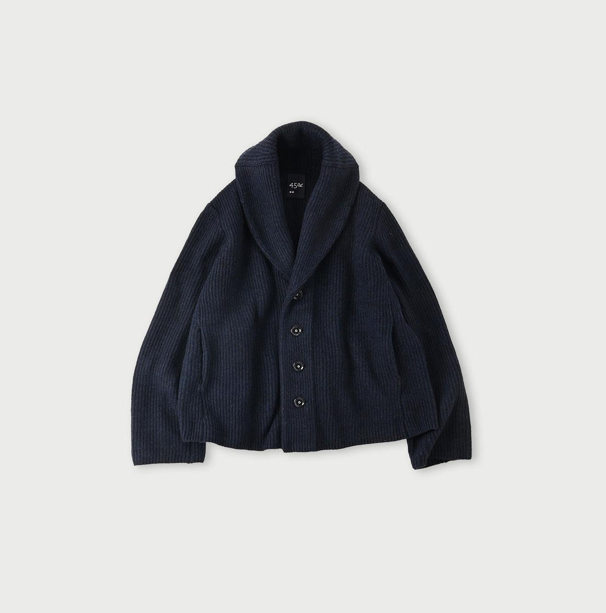 Float Boiled Shawl Collar Blouson