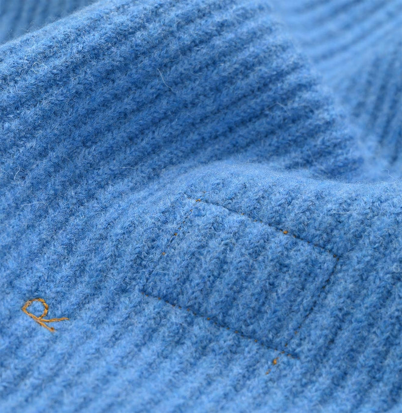 Float Boiled Shawl Collar Blouson