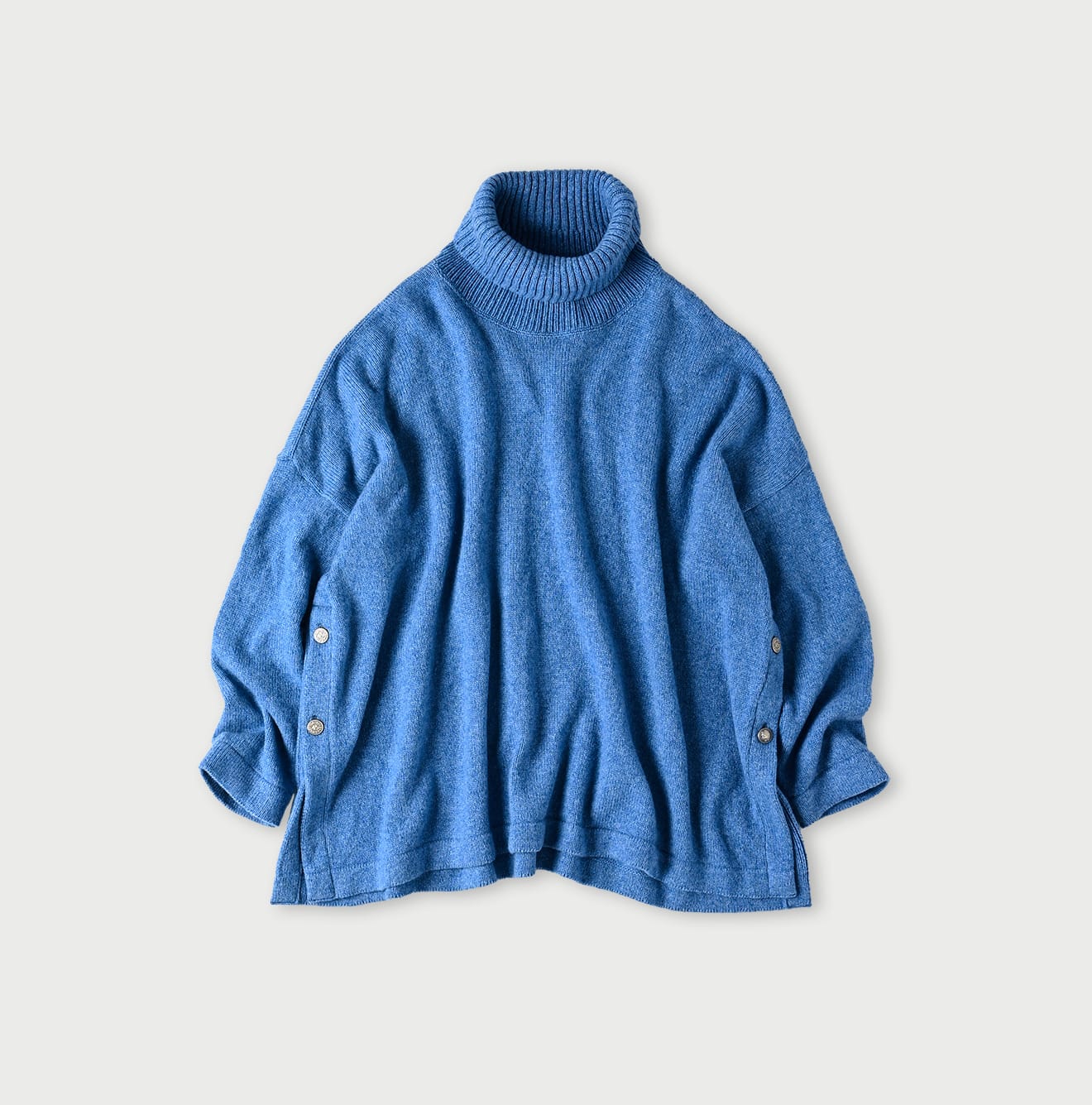 45R Shetland Cashmere Turtleneck