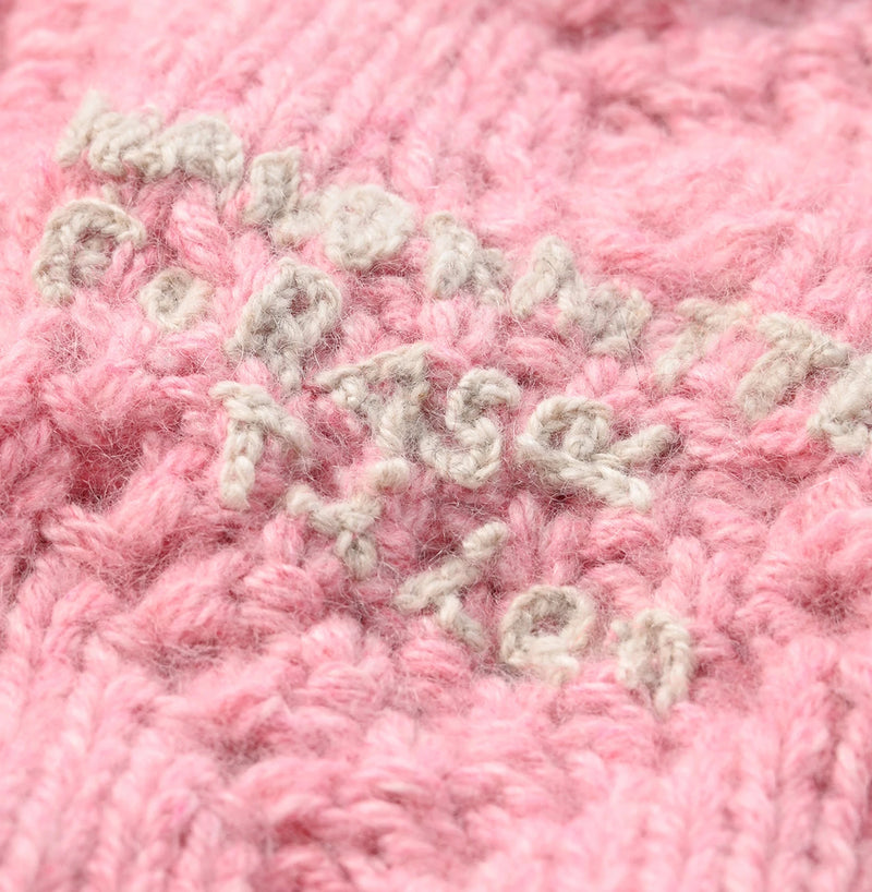 45R Cashmere Aran Poncho - Image 13