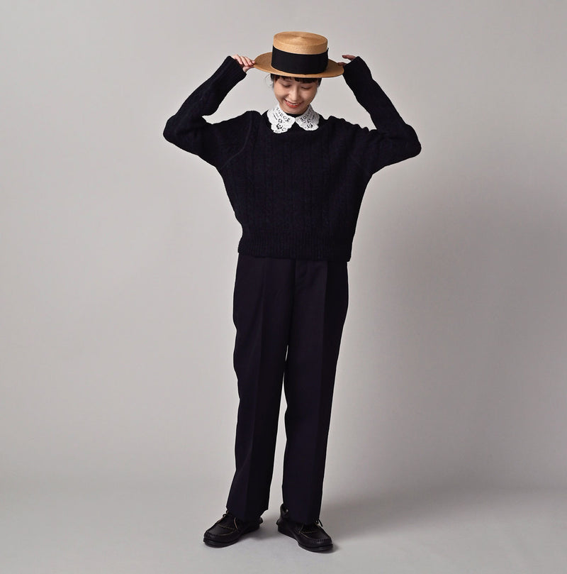 45R Ribbon Lace Collar Petit