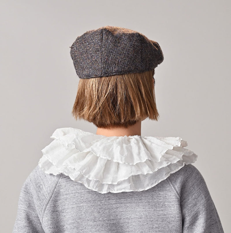 45R Silk Cotton Petal Collar