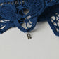 45R Ai Indigo Ribbon Lace Collar Grand