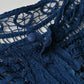 45R Ai Indigo Ribbon Lace Collar Grand