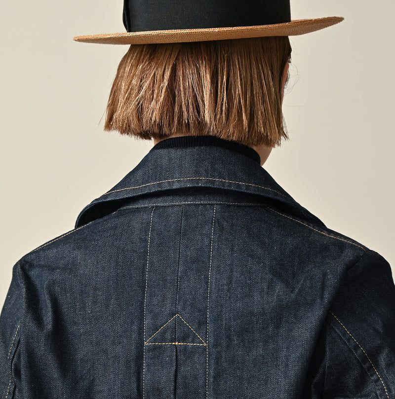 45R Rye Mugi Denim Annie W-jacket