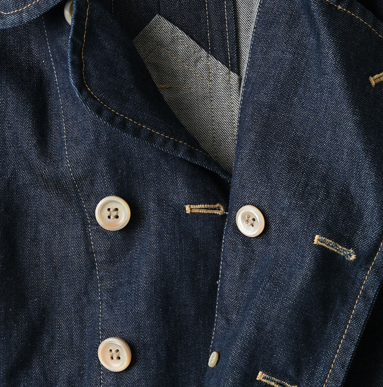 45R Rye Mugi Denim Annie W-jacket