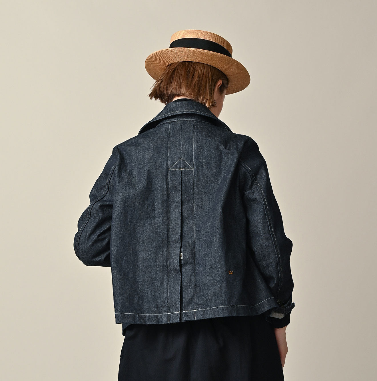 45R Rye Mugi Denim Annie W-jacket