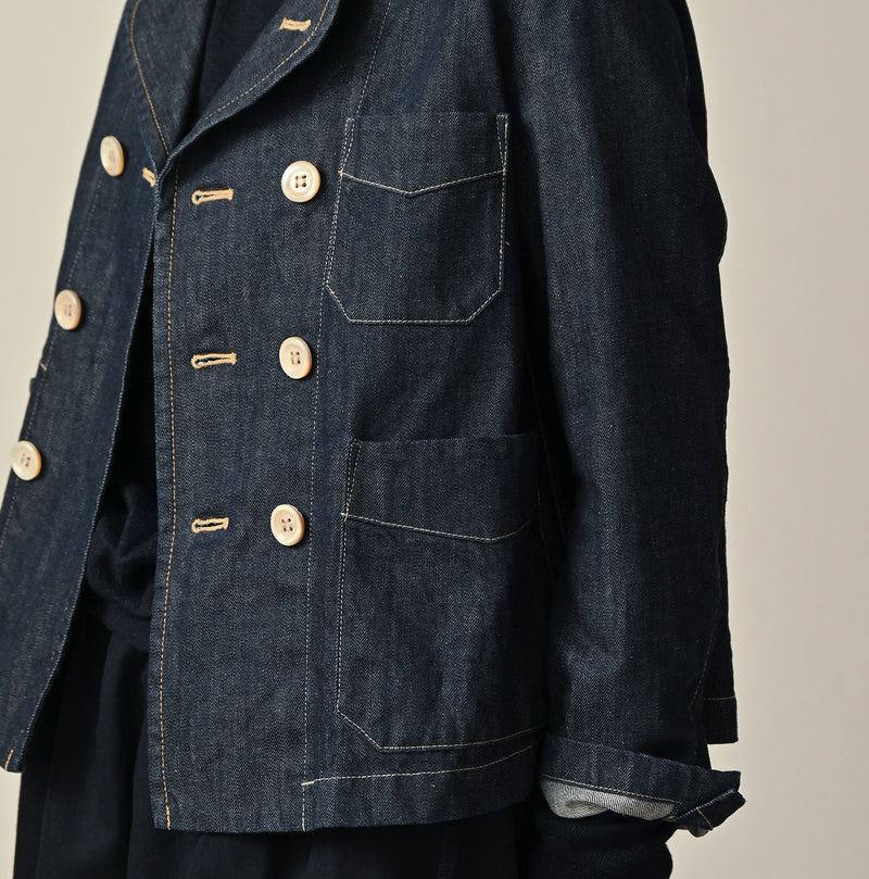 45R Rye Mugi Denim Annie W-jacket