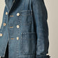 45R Rye Mugi Denim Annie W-jacket Distressed
