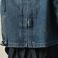 45R Rye Mugi Denim Annie W-jacket Distressed