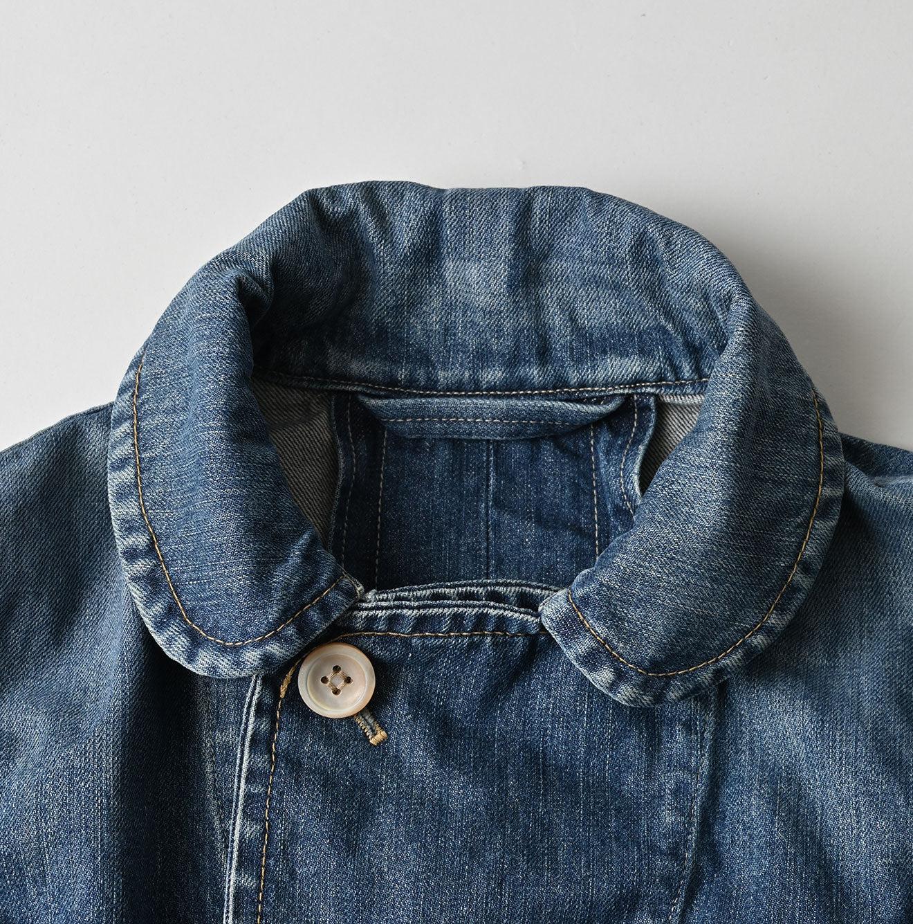 45R Rye Mugi Denim Annie W-jacket Distressed