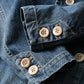 45R Rye Mugi Denim Annie W-jacket Distressed