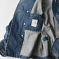 45R Rye Mugi Denim Annie W-jacket Distressed
