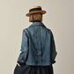45R Rye Mugi Denim Annie W-jacket Distressed