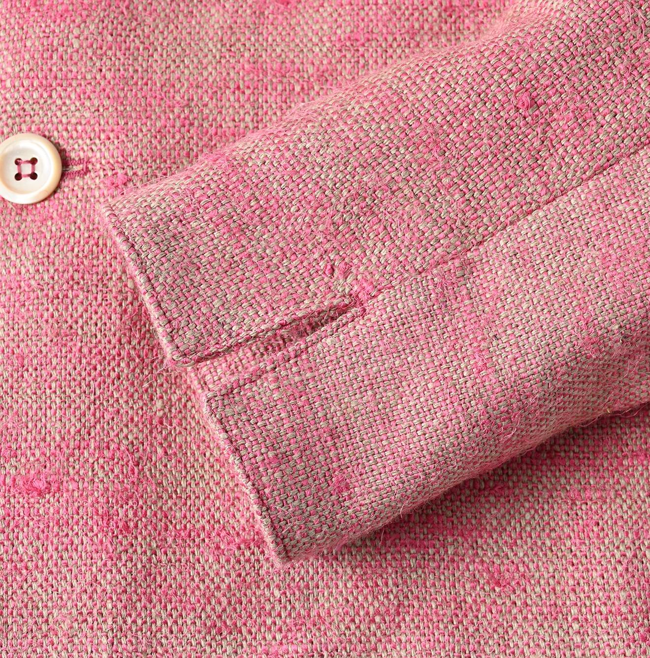 Linen Silk Tweed Square Jacket (Size 3) – 45R GLOBAL