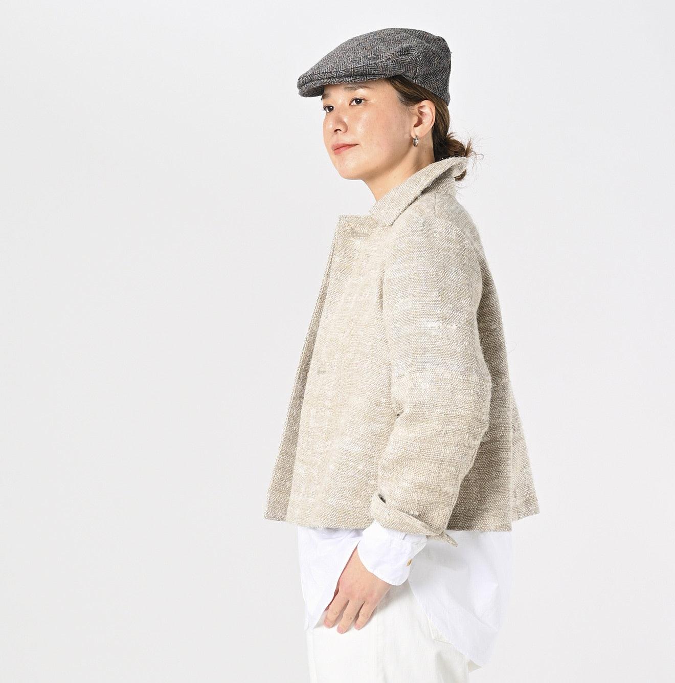 [JILLSTUART]★Spangle Details Linen Blend Tweed Jacket Cotton-blend tweed jacket in multicoloured - Giambattista