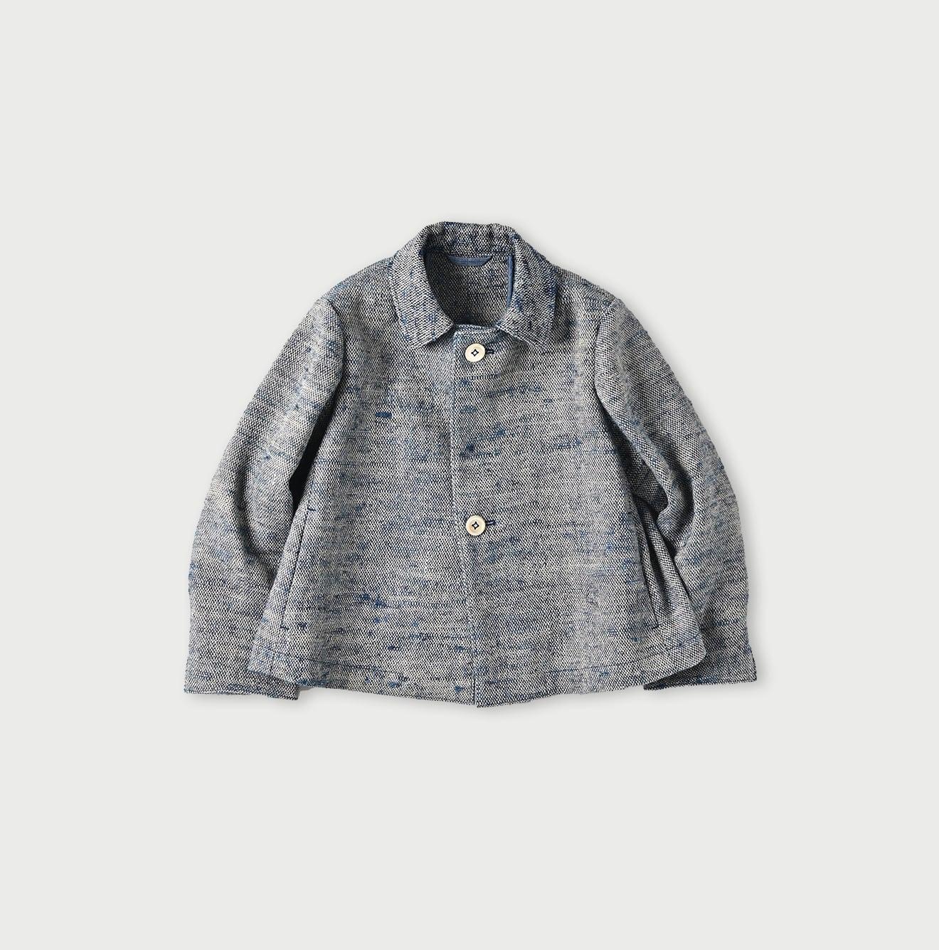 Ai Indigo Linen Silk Tweed Square Jacket - 45R by 45rpm studio - Image 1