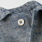 45R Ai Indigo Linen Silk Tweed Square Jacket