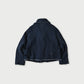 45R Indigo Hokkaido Cotton Fleece Jacket