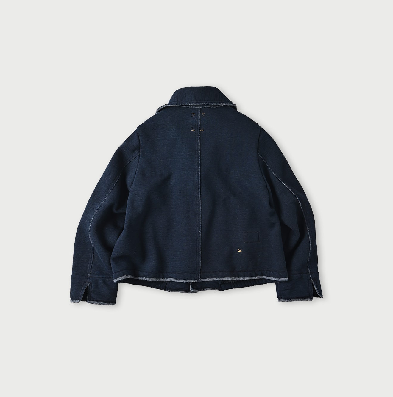 45R Indigo Hokkaido Cotton Fleece Jacket