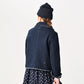 45R Indigo Hokkaido Cotton Fleece Jacket