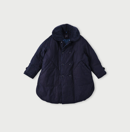 Indigo Oxford Tent Coat