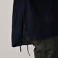 45R Indigo Gauze Doublecloth Boyfriend Blouse
