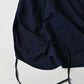 45R Indigo Gauze Doublecloth Boyfriend Blouse