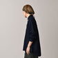45R Indigo Gauze Doublecloth Boyfriend Blouse