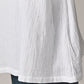45R Gauze Doublecloth Frilled Collar Blouse