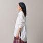 45R Gauze Doublecloth Boyfriend Blouse