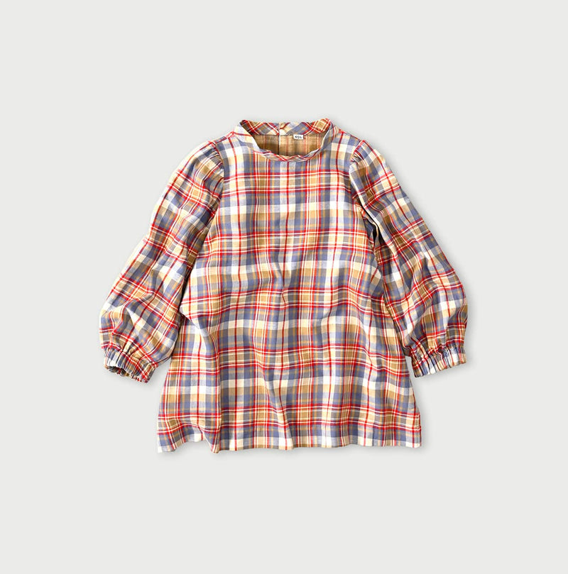 45R Doublecloth Puff Sleeve Blouse