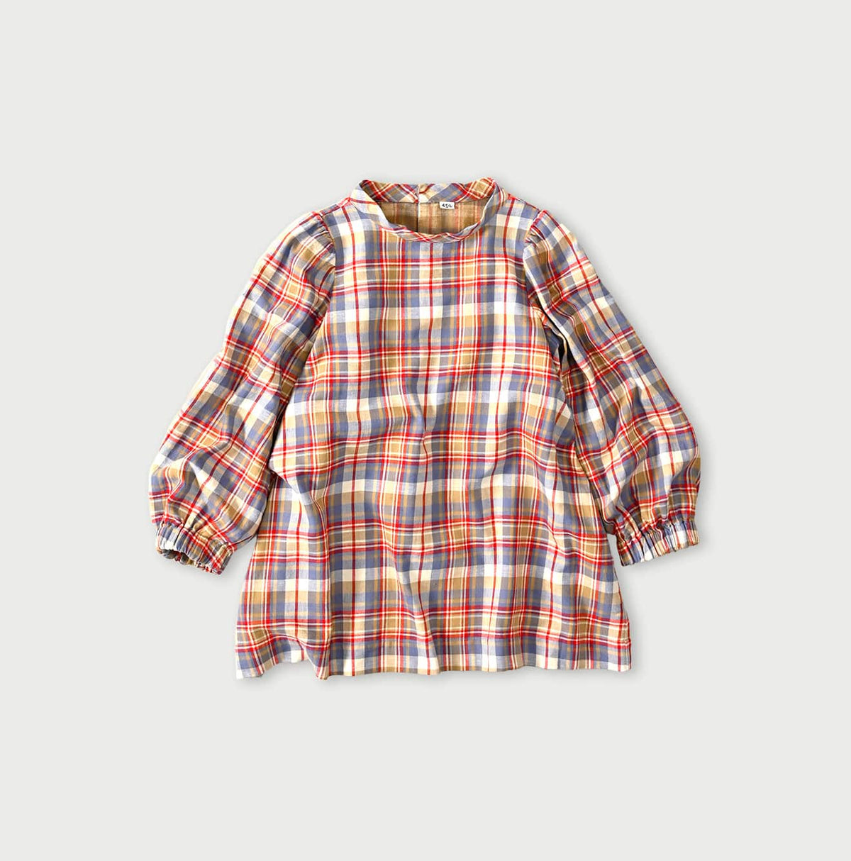 45R Doublecloth Puff Sleeve Blouse