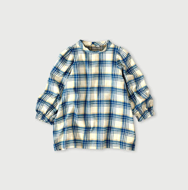 45R Doublecloth Puff Sleeve Blouse