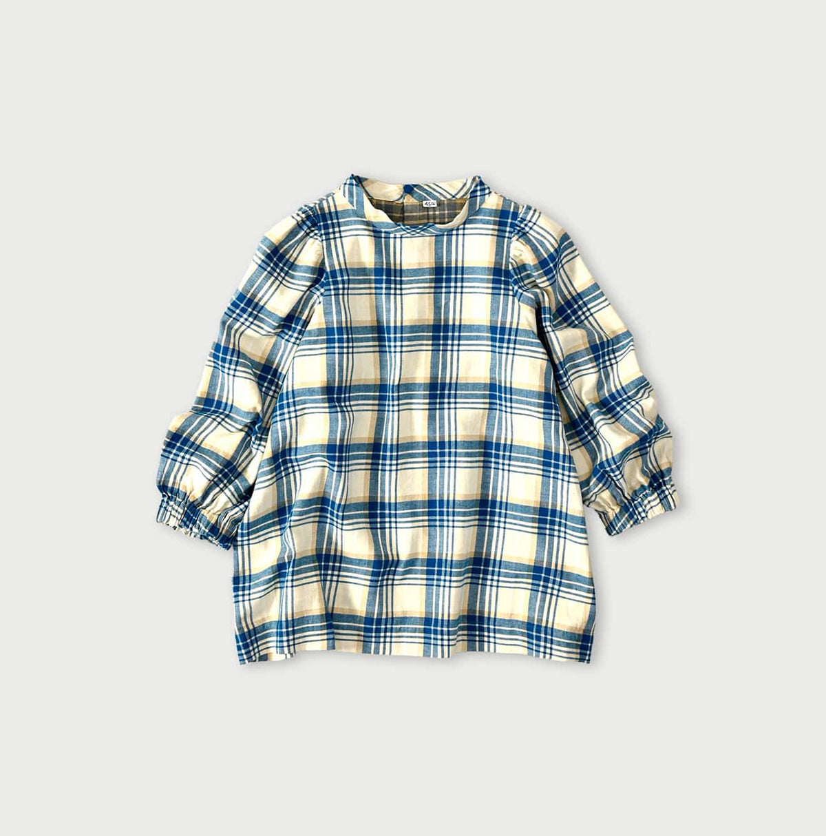 45R Doublecloth Puff Sleeve Blouse