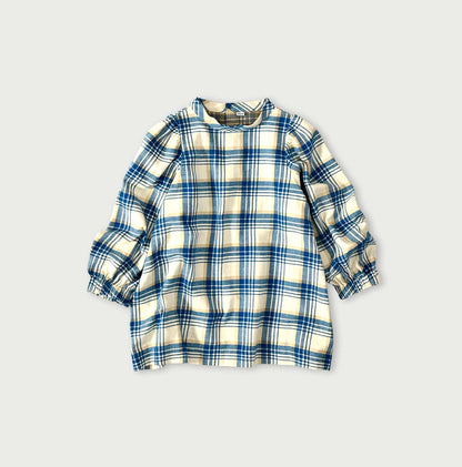 45R Doublecloth Puff Sleeve Blouse