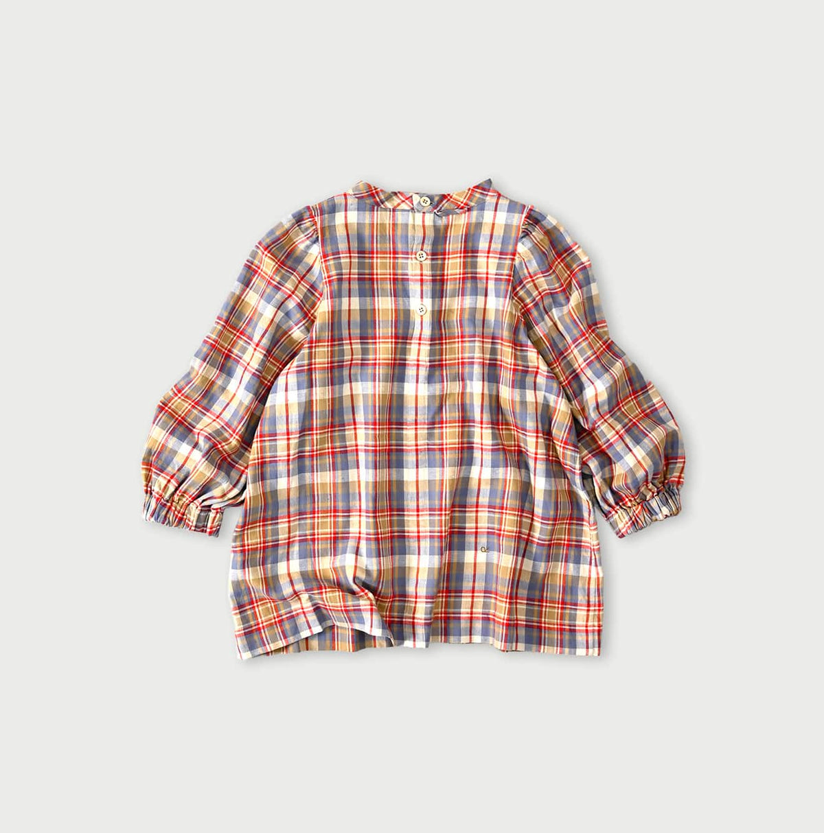 45R Doublecloth Puff Sleeve Blouse