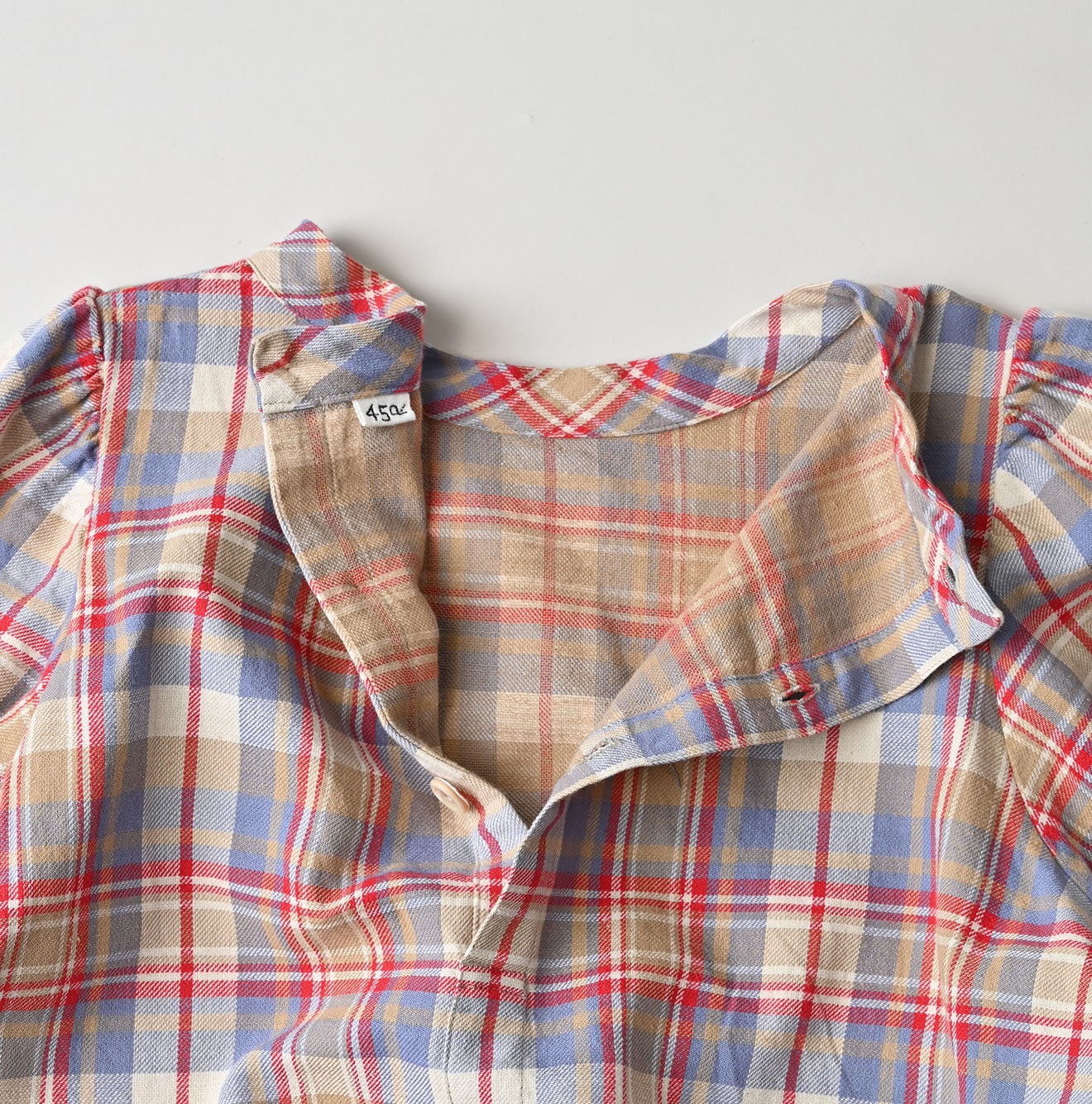 45R Doublecloth Puff Sleeve Blouse - Image 13