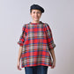 45R Doublecloth Puff Sleeve Blouse