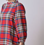 45R Doublecloth Puff Sleeve Blouse