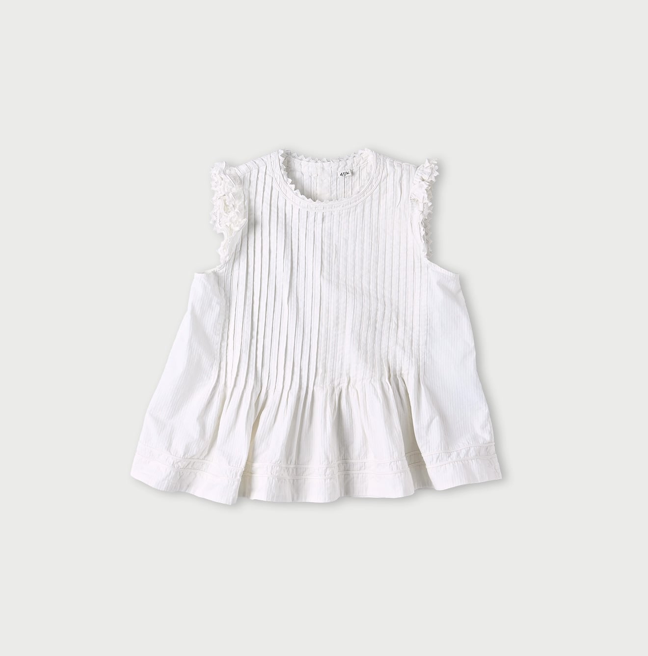 45R Dobby Stripe Sleeveless Top