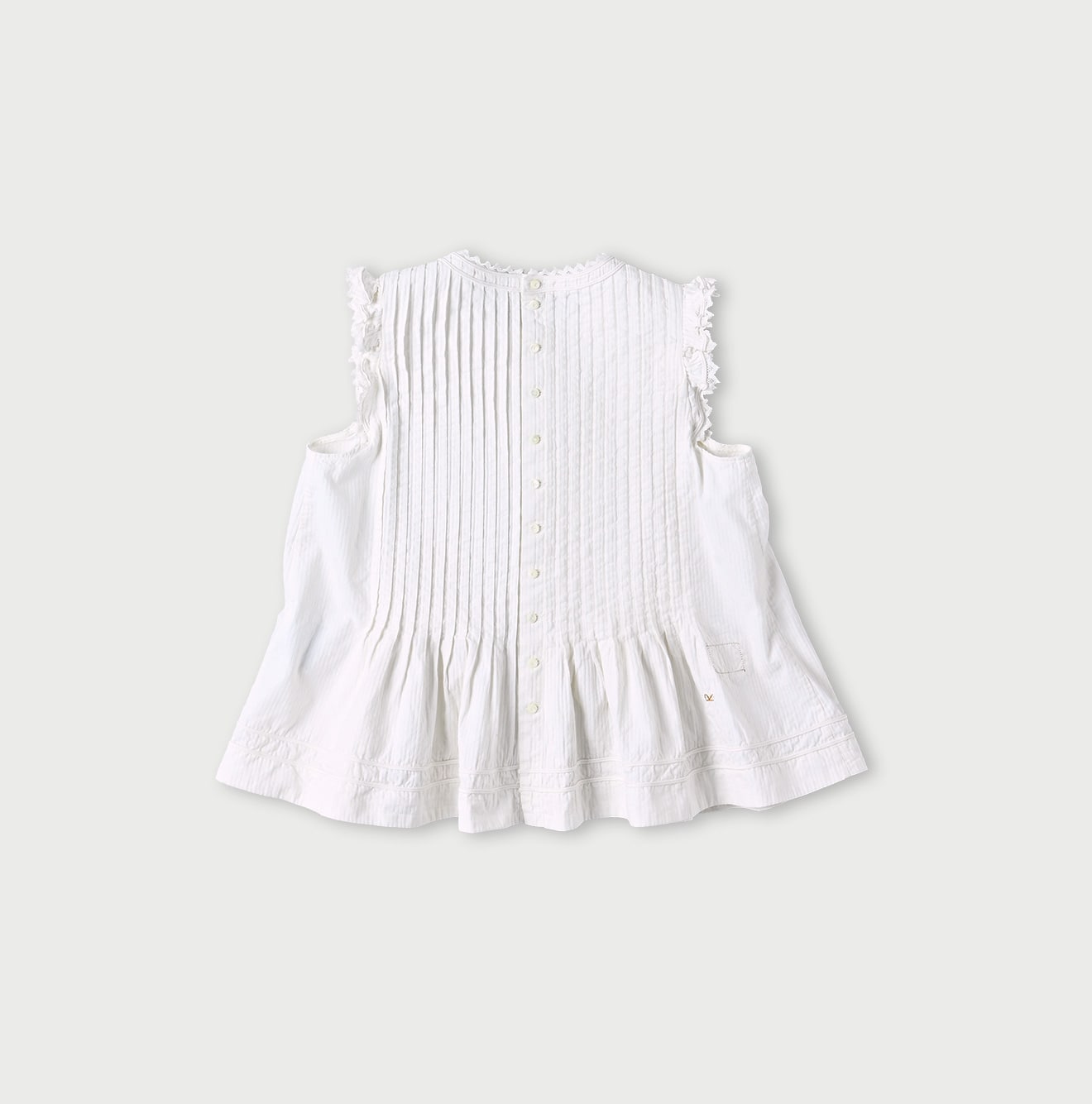 45R Dobby Stripe Sleeveless Top