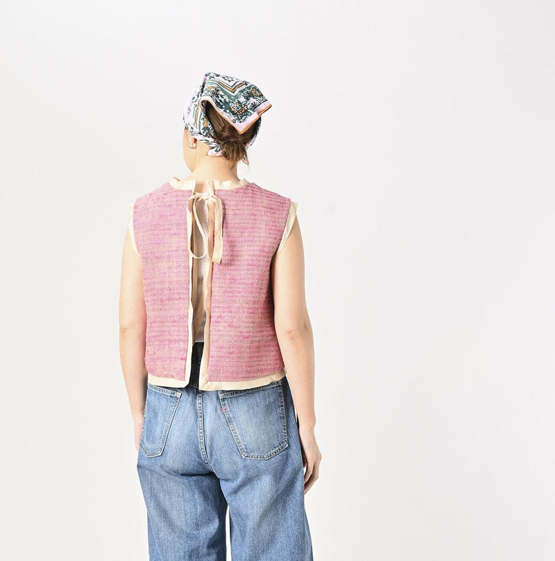 Linen Silk Tweed Camisole - 45R by 45rpm studio - Image 9