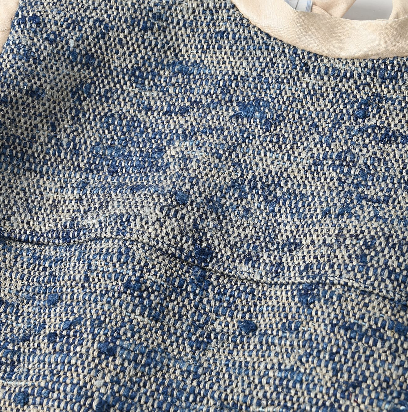 45R Ai Indigo Linen Silk Tweed Camisole