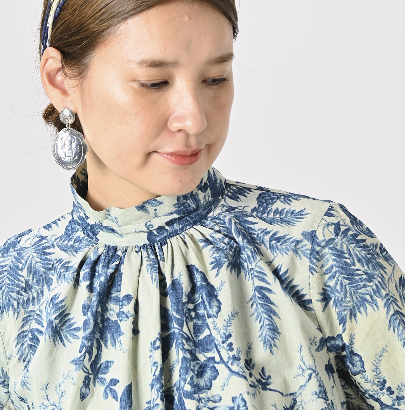 Indigo Lapis Blouse (Size 2) - 45R by 45rpm studio