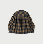 Indigo Zimbabwe Flannel Tambourine Blouse (Size 2) - 45R by 45rpm studio