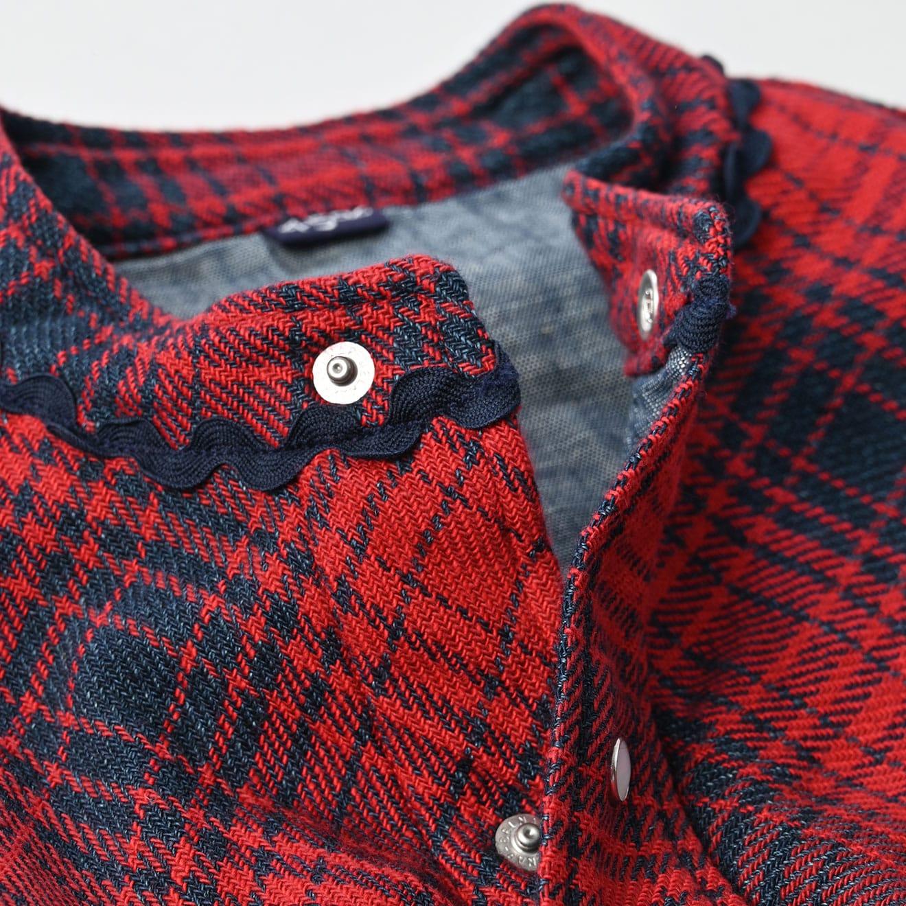 Indigo Zimbabwe Flannel Tambourine Blouse (Size 2) - 45R by 45rpm studio - Image 9