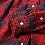 Indigo Zimbabwe Flannel Tambourine Blouse (Size 2) - 45R by 45rpm studio